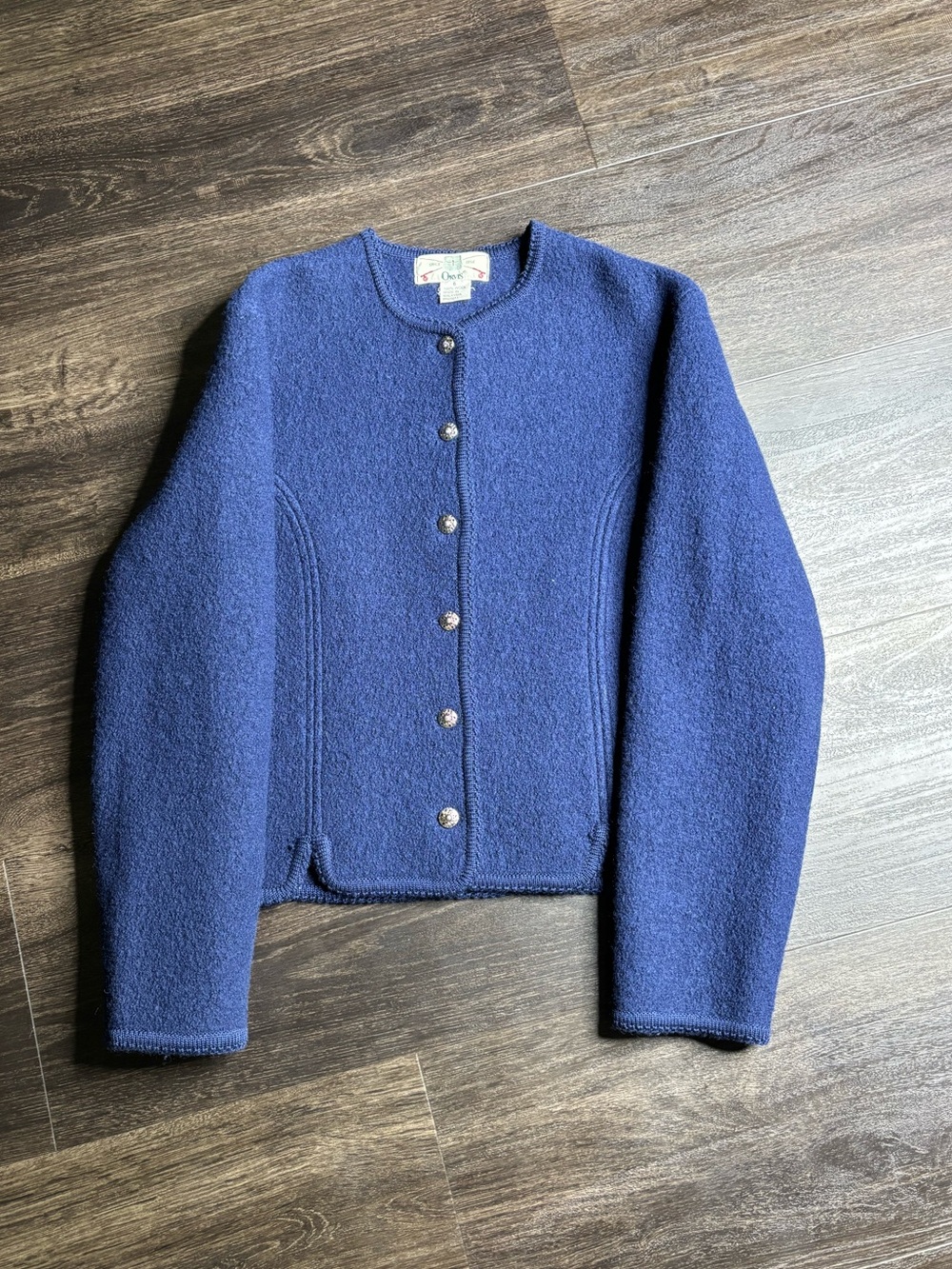 Vintage Orvis Wool Cardigan Sweater Size 6